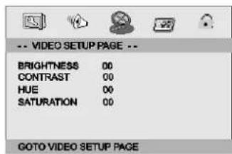 Soundmaster PDB1960 - Video-instellingenpagina - 1