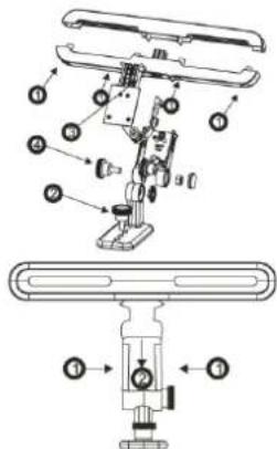 Soundmaster PDB1960 - Car bracket holder - 1
