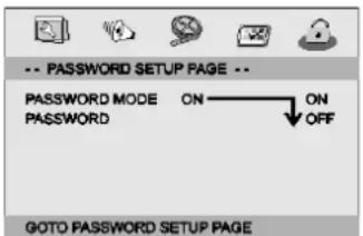 Soundmaster PDB1960 - Password Setup Page - 1