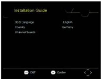 Soundmaster PDB1960 - DVB-T2 Première installation - 1