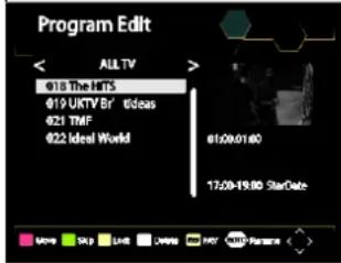 Soundmaster PDB1960 - Program Edit - 1
