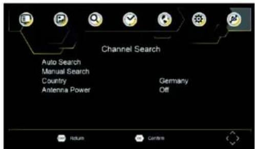 Soundmaster PDB1960 - Channel Search - 1