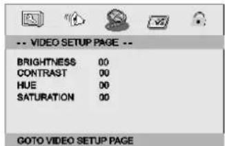 Soundmaster PDB1960 - Pagina Impostazione video - 1