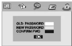 Soundmaster PDB1960 - Pagina impostazione password - 1