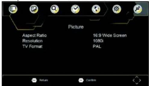 Soundmaster PDB1960 - Video-instelling - 1
