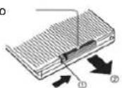 Soundmaster PDB1960 - Inserimento della batteria - 1
