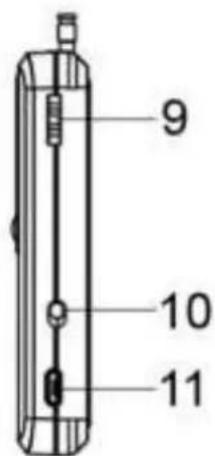 Soundmaster DAB170SW - SEITENANSICHT RECHTS - 1