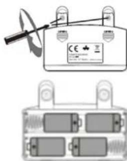 Soundmaster KCD1600 - VLOZENI BATERI - 1