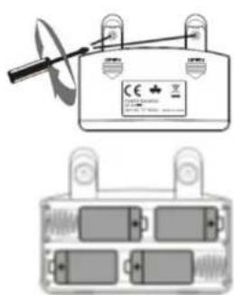 Soundmaster KCD1600 - INSTALLAZIONE DELLA BATTERIA - 1