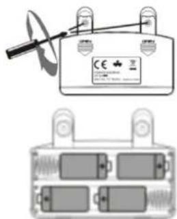 Soundmaster KCD1600 - INSTALLACION DE LAS PILAS - 1