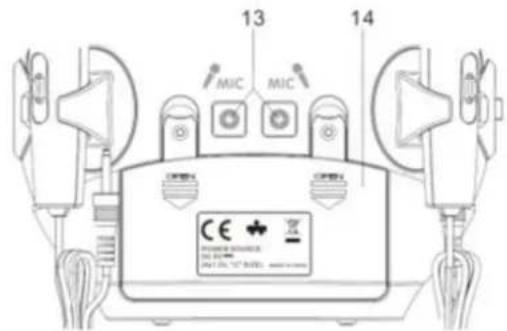 Soundmaster KCD1600 - BOTTOM VIEW - 1