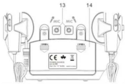 Soundmaster KCD1600 - BOTTOM VIEW - 1