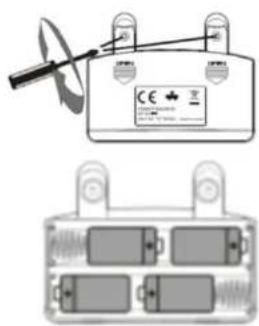 Soundmaster KCD1600 - BATTERY INSTALLATION - 1