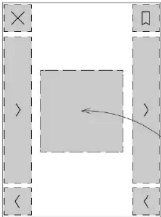 POCKETBOOK Touch HD 3 - GESTES EN MODE LECTURE - 1