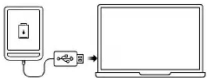 POCKETBOOK Touch HD 3 - CHARGEMENT DE LA BATTERIE - 1