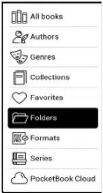 POCKETBOOK Touch HD 3 - Critère de regroupement - 1