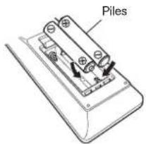 DENON DNP800NE - Insertion des piles - 2