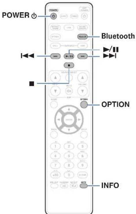 MARANTZ NA6006 - Écouter de la musique sur un périphérique Bluetooth - 1