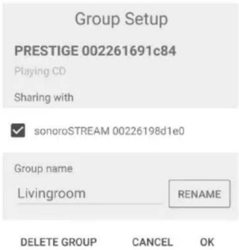 SONORO Prestige SO330 - Uso dell'app UNDOK ^TM per controllare PRESTIGE - 5