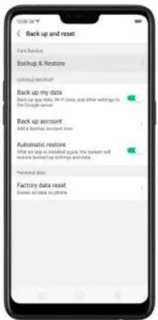 OPPO A3 - Restaurer les données sur votre téléphone - 1
