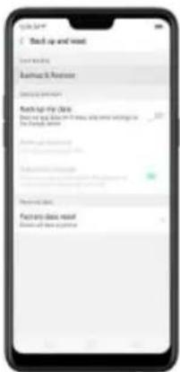 OPPO A3 - Sauvegarder vous telephone OPPO - 1