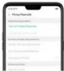 OPPO A3 - Gérer le code secret - 1