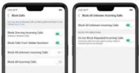 OPPO A3 - 5.2.Bloquer les appels - 1