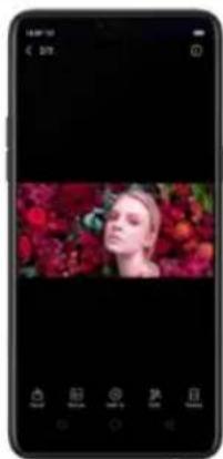 OPPO A3 - Modifier les photoset videos - 1