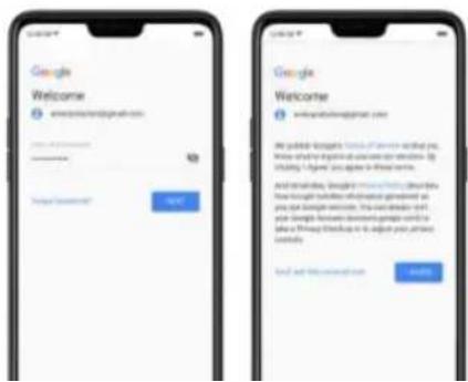 OPPO A3 - Compte Google - 1