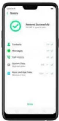 OPPO A3 - Restaurer les données sur votre téléphone - 5