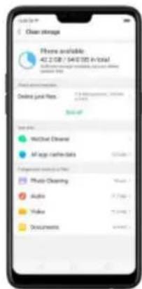OPPO A3 - 7.2.Effacer le stockage - 1