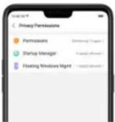 OPPO A3 - Autorisation de confidentialité - 1