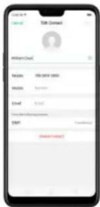 OPPO A3 - Contacts SIM - 3