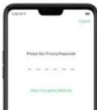 OPPO A3 - Gérer le code secret - 2