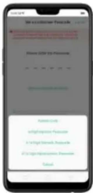 OPPO A3 - Définir le code d'accès - 1