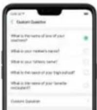 OPPO A3 - Gérer le code secret - 3