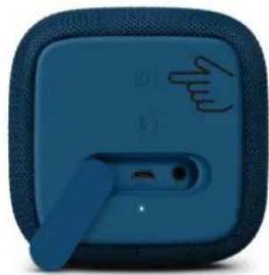 FRESH N REBEL Rockbox Bold S - Pulsa el botón Bluetooth. - 2