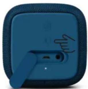 FRESH N REBEL Rockbox Bold S - Appuie sur le bouton bluetooth. - 1