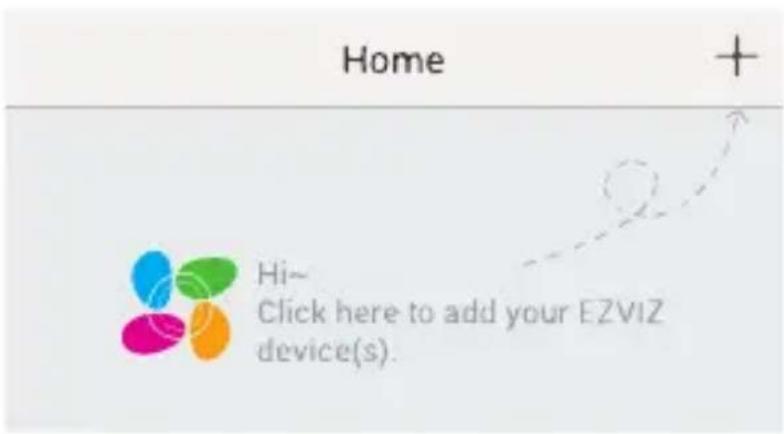 EZVIZ C6B - Agregar una CAMERA a EZVIZ - 1