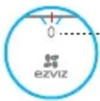 EZVIZ C6B - Estado da luz indicadora LED - 1