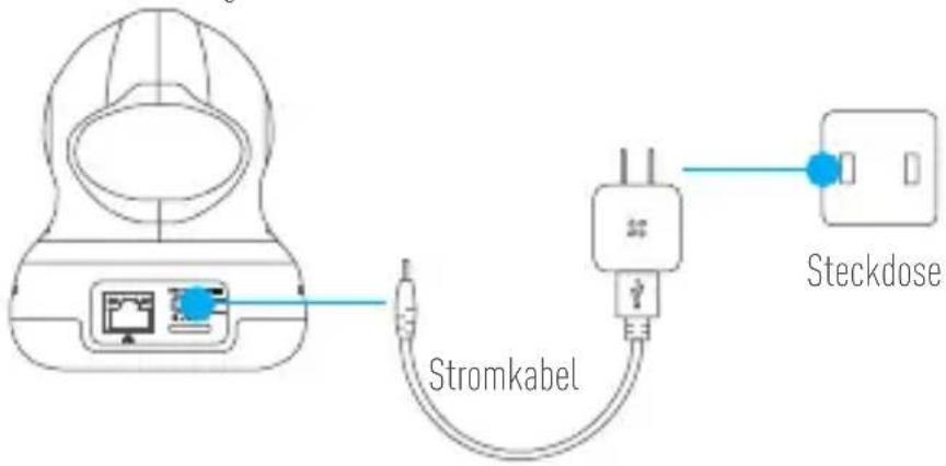 EZVIZ C6B - Schritt 1 Hochfahren - 1