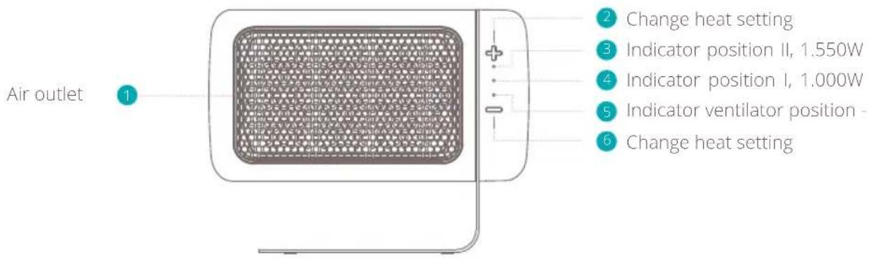 DUUX Twist DXFH02 - Front - 1