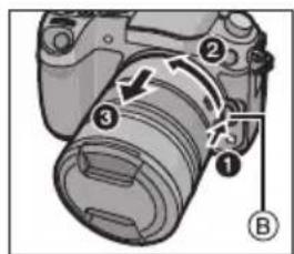 PANASONIC Leica DG Nocticron 42.5mm f1.2 ASPH. - Unir y quitar el objetivo - 3