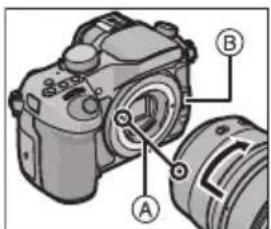 PANASONIC Leica DG Nocticron 42.5mm f1.2 ASPH. - Установка/Снятие объектива - 2