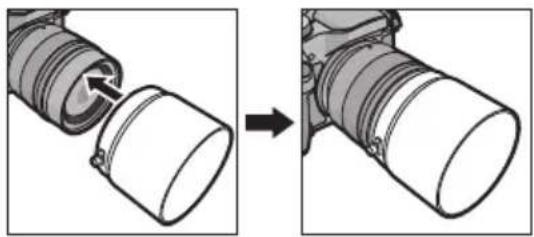 PANASONIC Leica DG Nocticron 42.5mm f1.2 ASPH. - ■ Detaching the Lens - 2