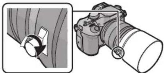 PANASONIC Leica DG Nocticron 42.5mm f1.2 ASPH. - ■ Das Objektiv abnehmen - 3