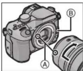 PANASONIC Leica DG Nocticron 42.5mm f1.2 ASPH. - Attaching/Detaching the Lens - 2