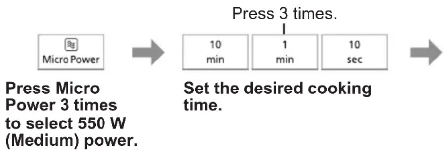PANASONIC NNK37HBM - Standing time - 1