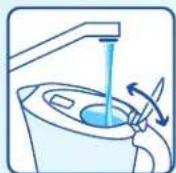 BRITA Fill&Enjoy Elemaris - Filtro de agua BRITA con tapa abatible - 1