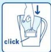 BRITA Fill&Enjoy Elemaris - De MAXTRA fi Iterpatroon plaatsen - 1